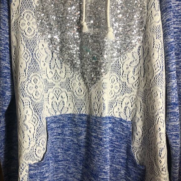 MissChievous Hooded pullover sweater. Size 18/20. NWT - Picture 1 of 6
